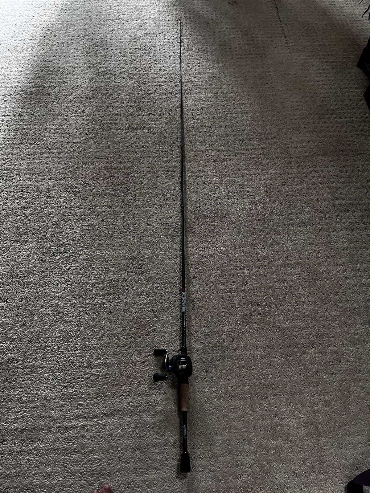 Fishing Rod And Reel Shimano Slx 151 And Bass X Rod