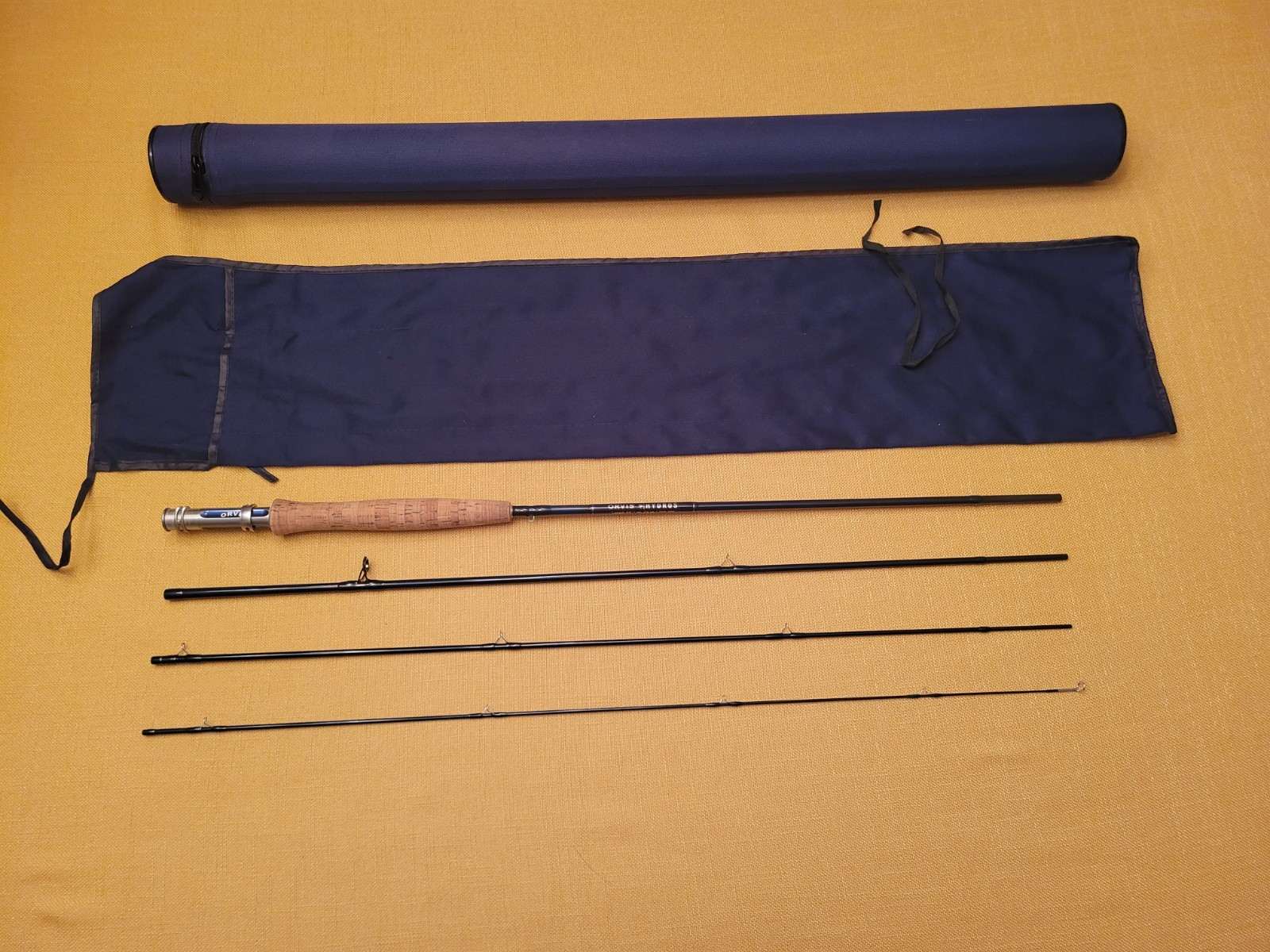 ORVIS Fly Rod HYDROS 8’6” Fly Fishing 5 Weight 5wt #5 Sock Tube Tip Flex