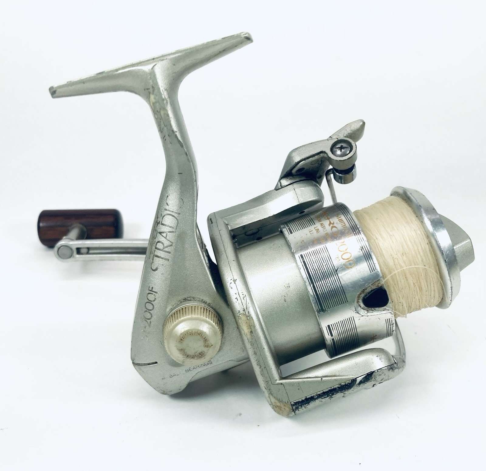 ’91 Shimano ST-2000F Stradic Aero 2000 Spinning Reel Japan  4 Bearing Quickfire