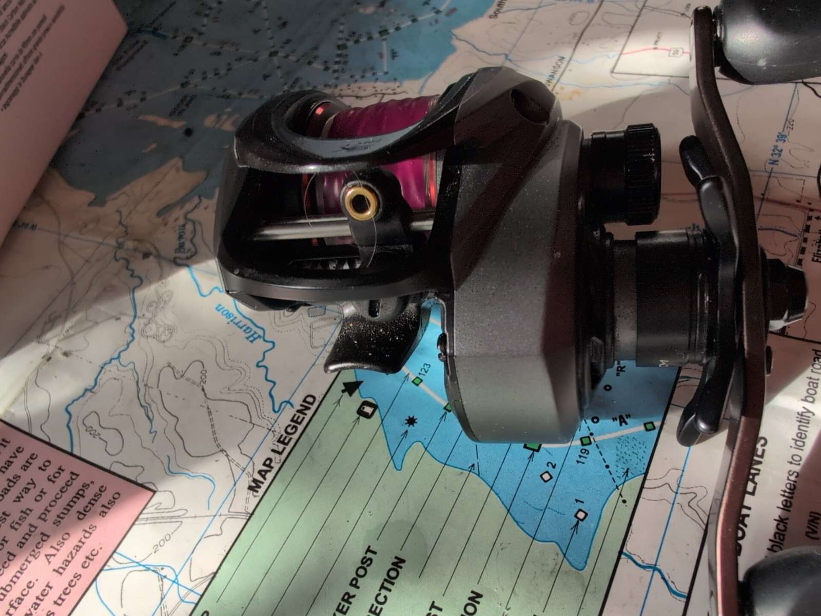 ABU GARCIA REVO 5 SX LP-L Left Hand Baitcasting Reel. NIB Revo5sxrktlp-l