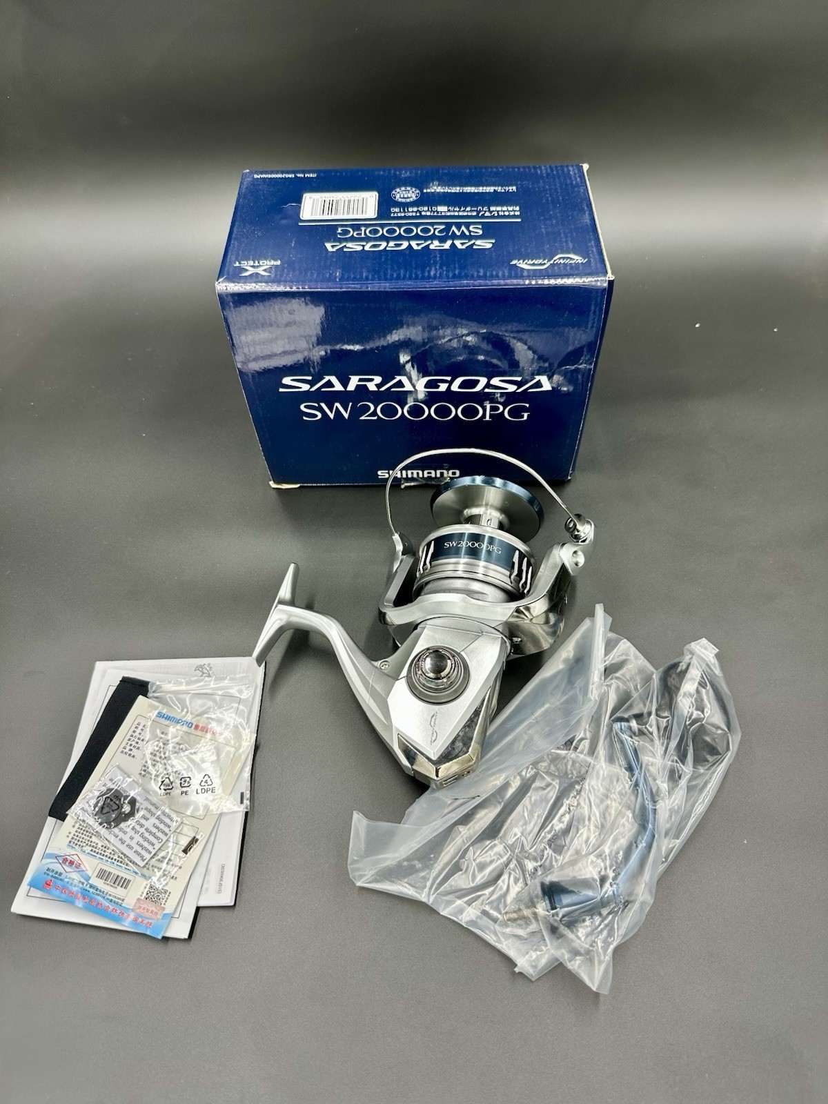 SHIMANO SARAGOSA  20000 PG SW A BLUEFIN TUNA JIGGING REEL – FREE USA DELIVERY ⚡️