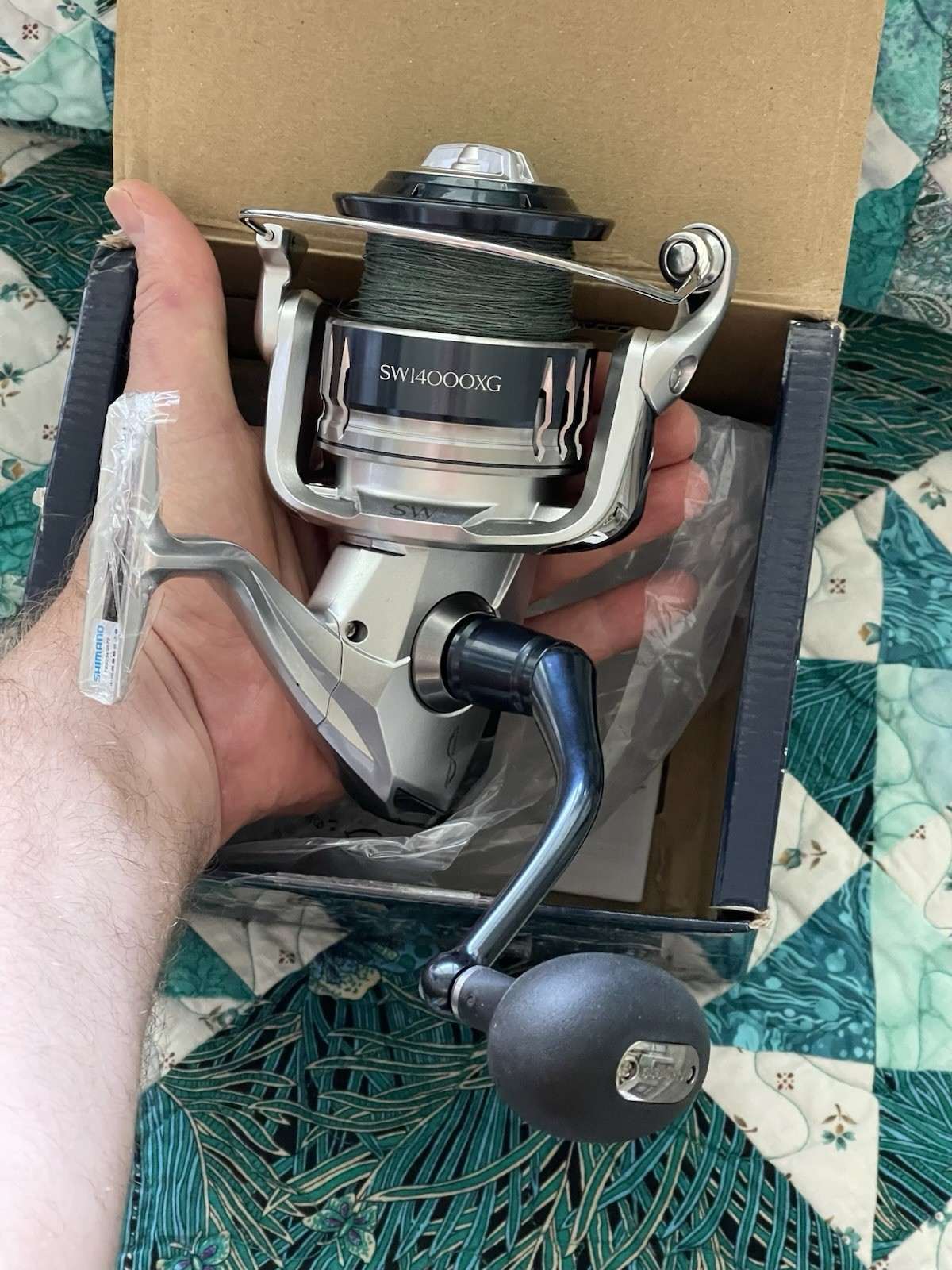 Shimano Saragosa SW 14000 Fishing Reel  Big Game LOoK!!!!!New