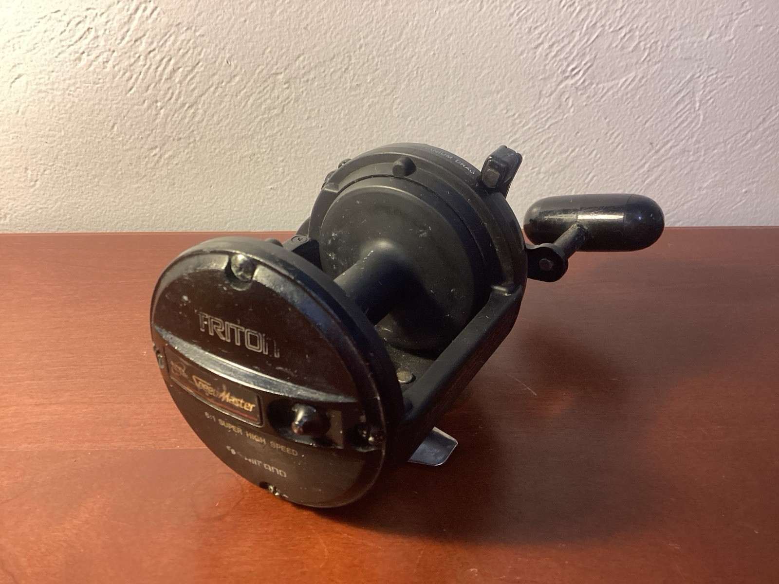 Vintage Shimano Triton Speedmaster IV FS 6:1 Super High Speed Fishing Reel Works
