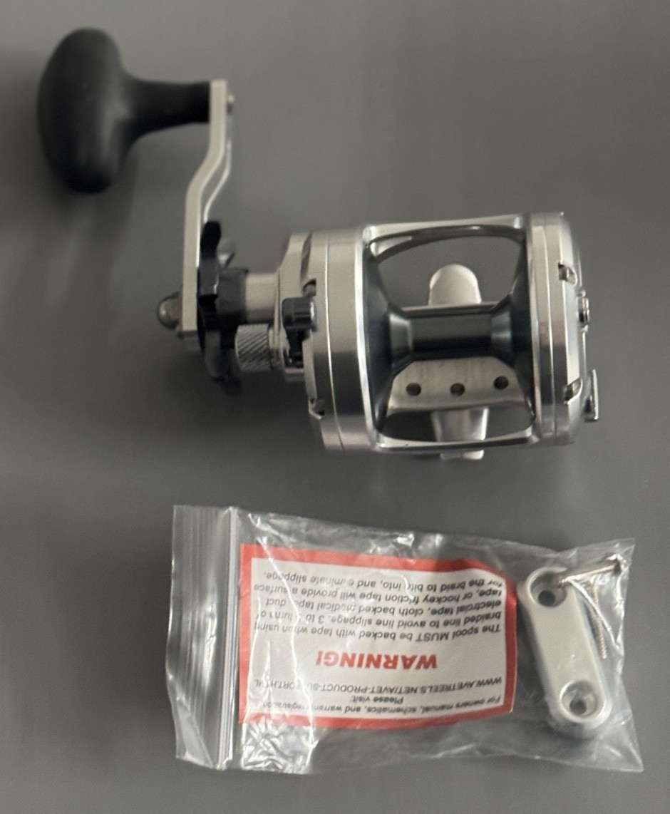 AVET MXL5.8 LEFT HAND STARDRAG SILVER