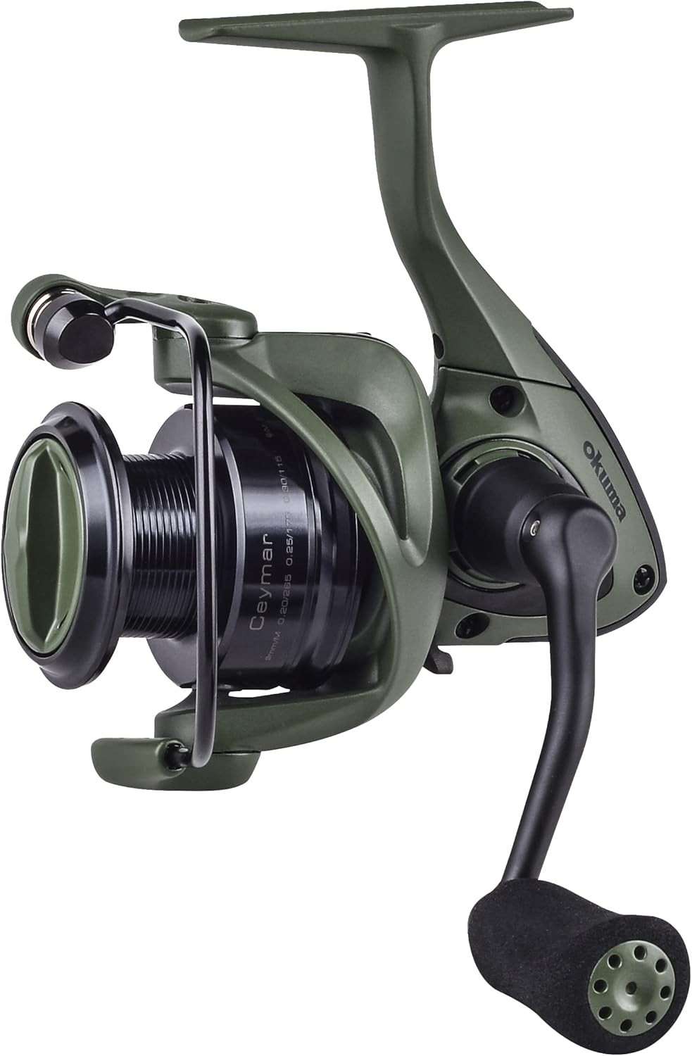 Okuma Ceymar Graphite Lightweight ODT-4000A, 170YD-12LB, Tactical Green ODT