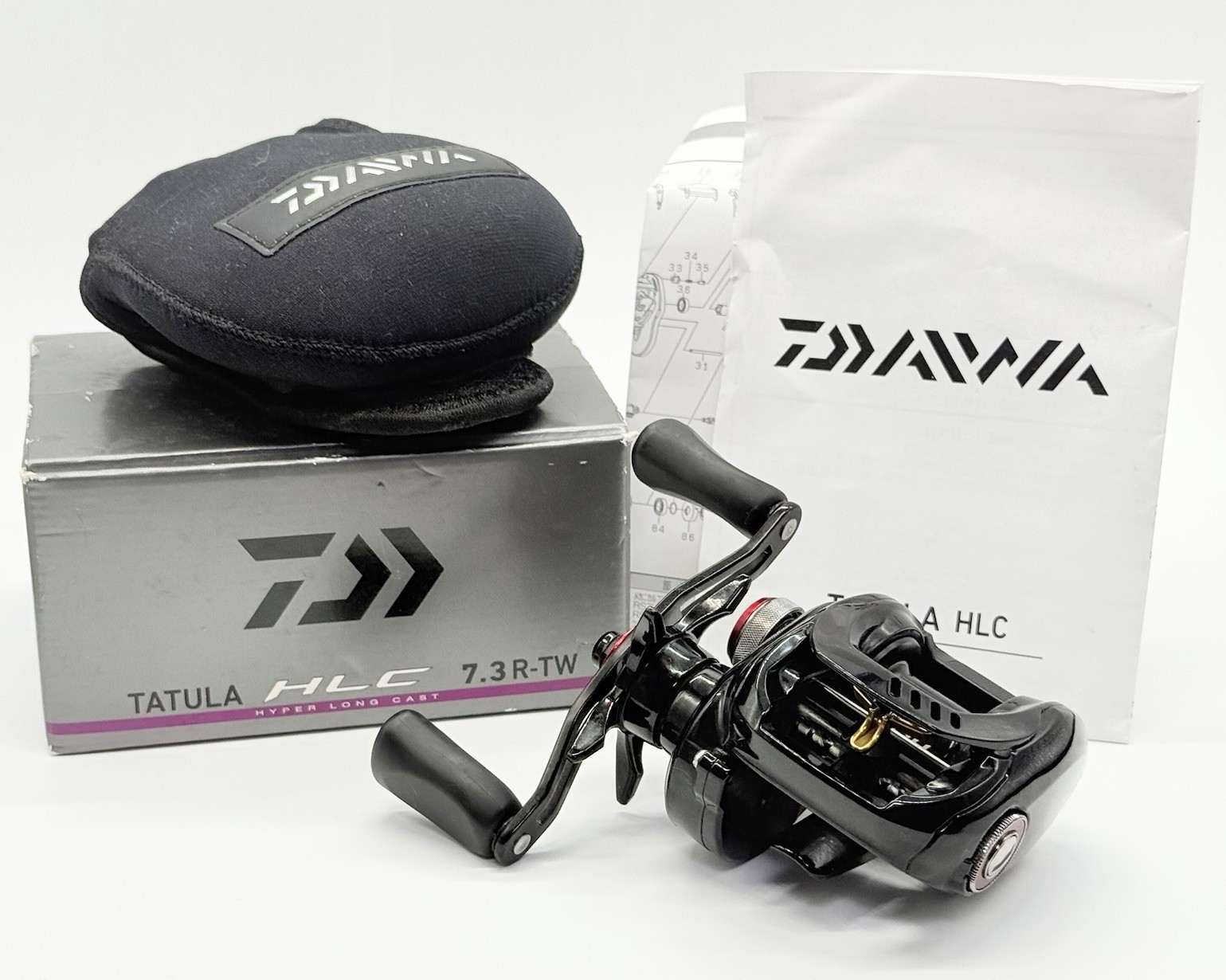 Near Mint Daiwa Tatula HLC 7.3R-TW 7.3:1 Right Hand Baitcasting Reel JDM #328