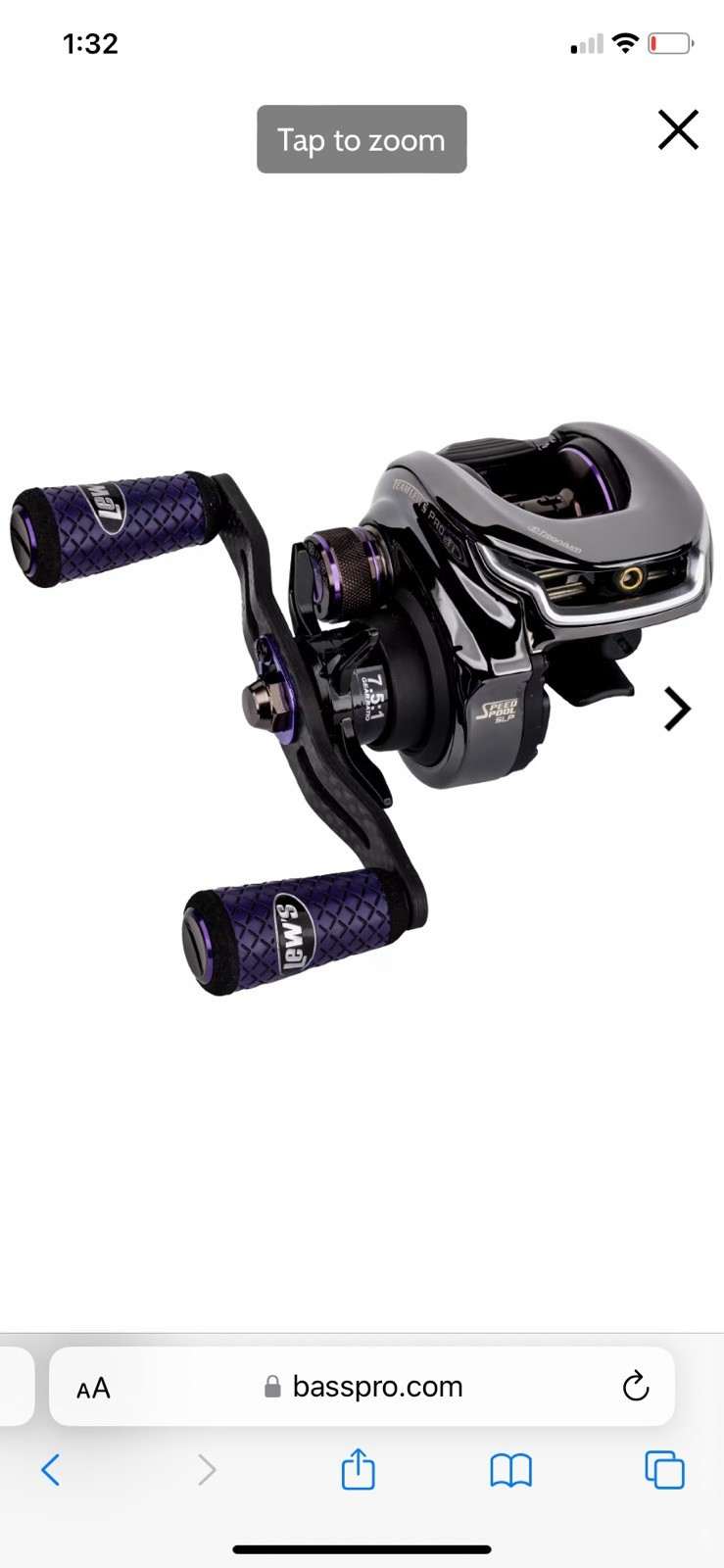 2 Lew’s Team Lew’s Elite Ti, RH, 7.5:1, 11BB. ET1SH. ParaMag Break Xmas Deal!!!