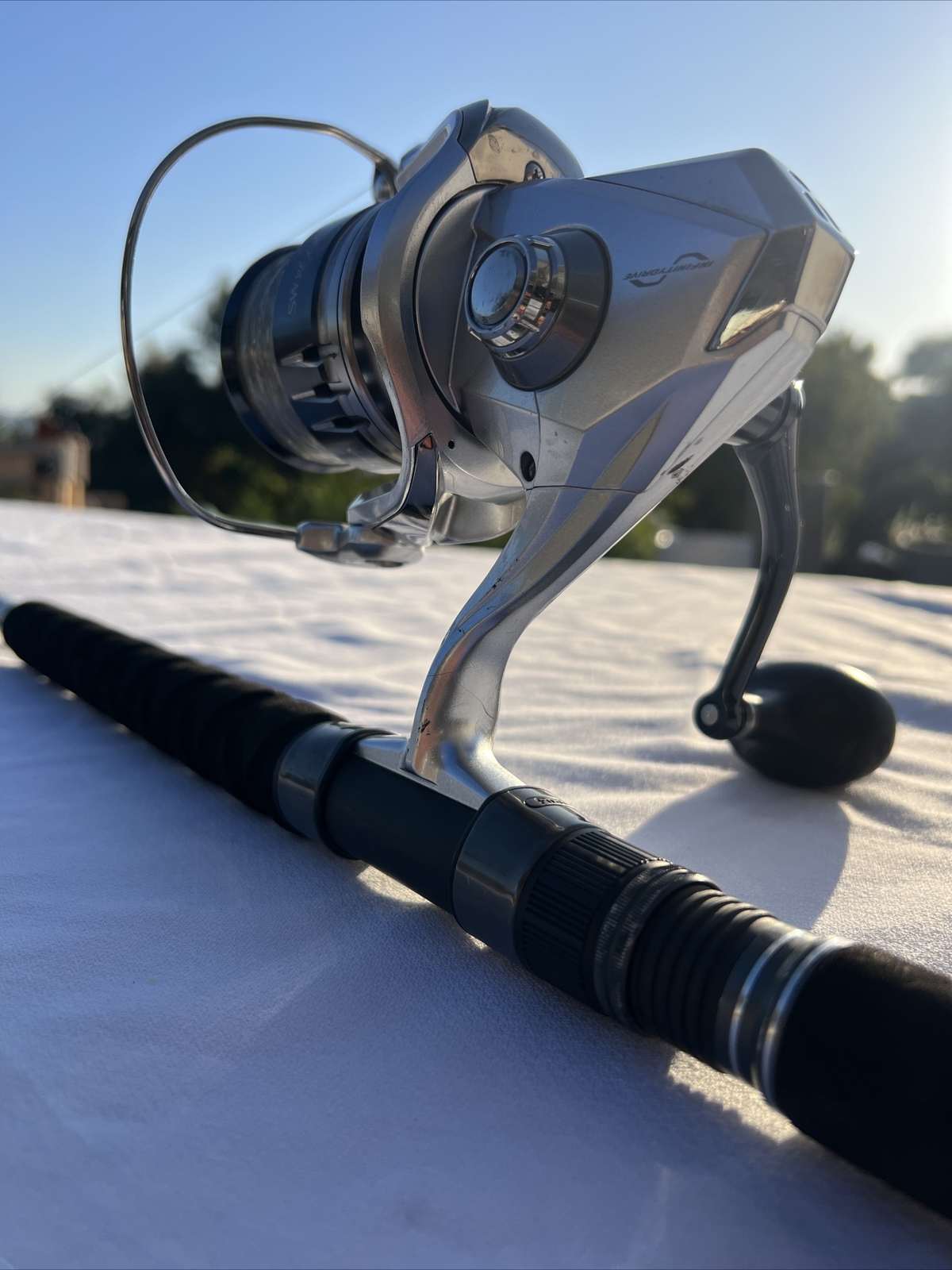 Shimano Saragosa SW8000 HG Saltwater With Phenix AXIS HAX-S780H Fishing Rod