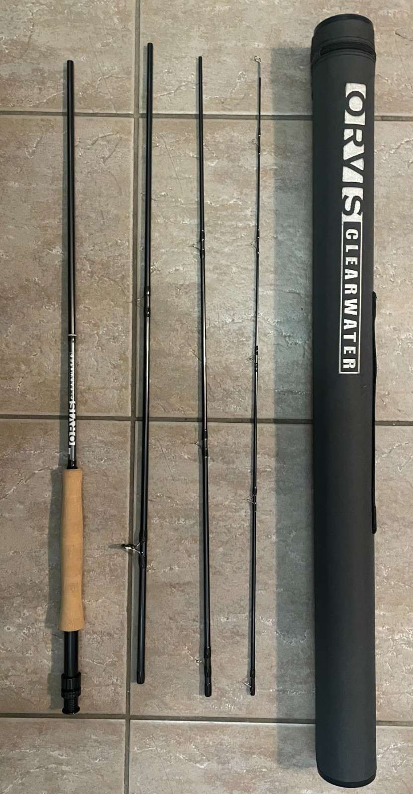 Orvis NEW Clearwater 6 wt 9Ft  Fly Rod with Cordura Rod Case