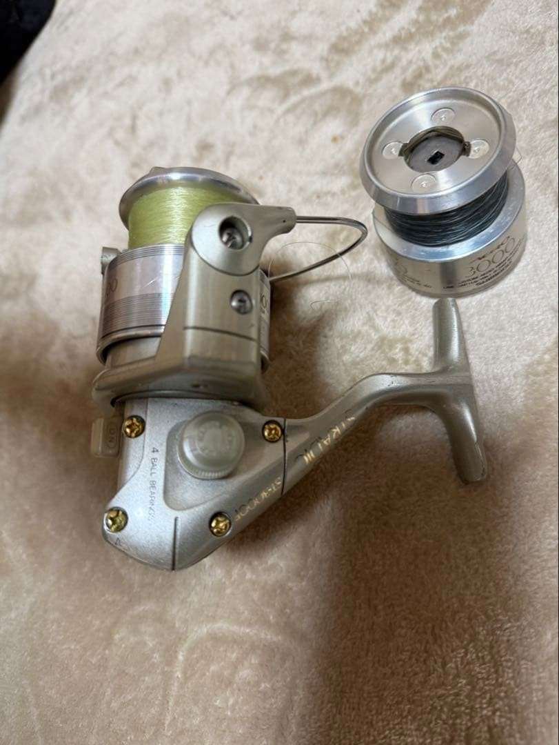 Shimano Aero Stradic ST 3000F Reel with Extra Spool Used
