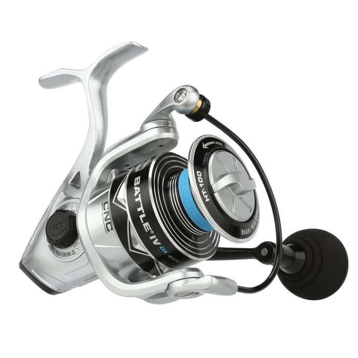 Penn Battle IV DX BTLIV4000DX Saltwater Spinning Fishing Reel #1621740