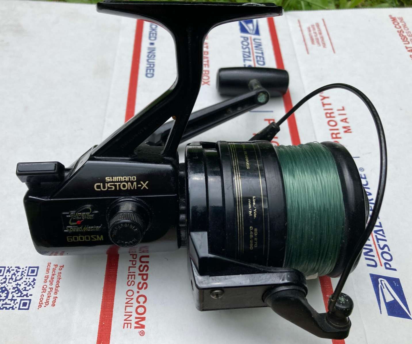 Shimano Custom-x Speedmaster 6000SM Spinning Reel Super High Speed 5.8 To 1