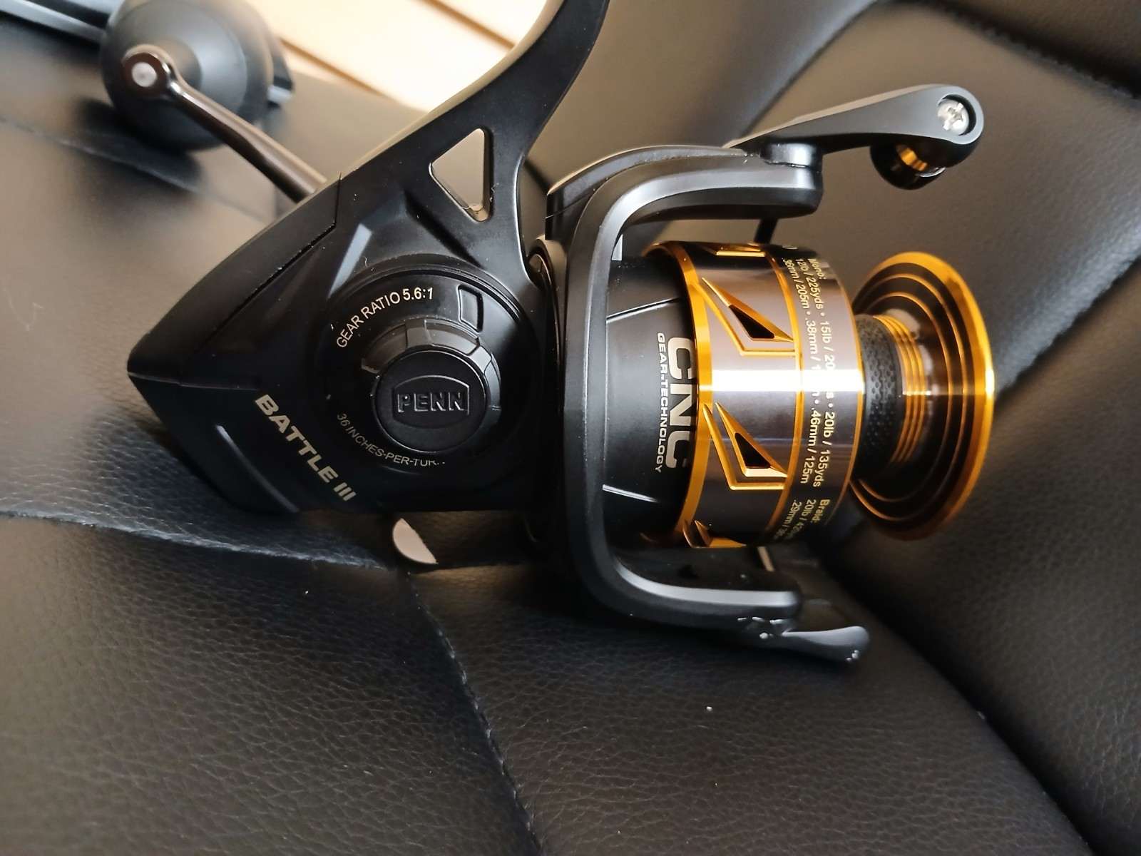 PENN Battle III Spinning Fishing Reel BTLIII5000 New No Box