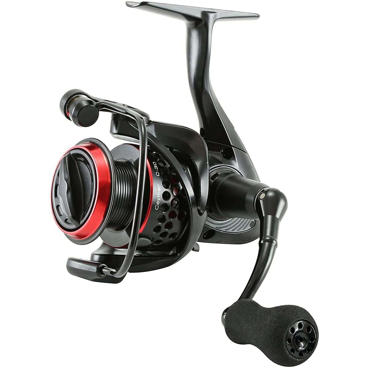 Okuma Ceymar Spin Reel SZ20 110yd 6LB Black Red Corrosion Resistant Fishing Reel