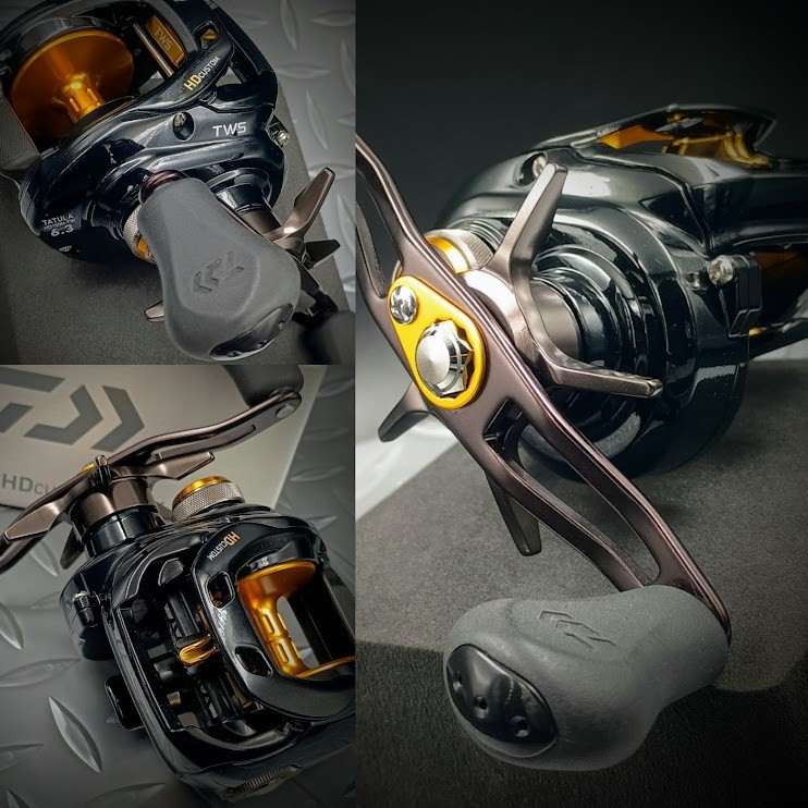DAIWA【TATULA HD CUSTOM 150H-TW】R-H 6.3:1 GR Used Baitcast Reel “Ex++”cond. W/Box
