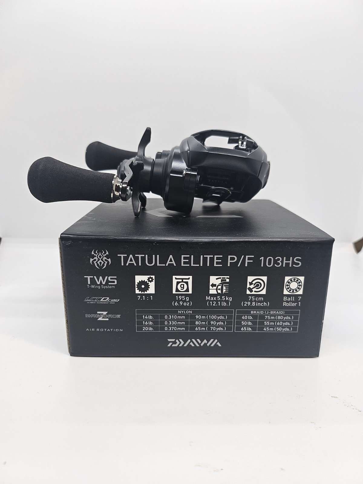 Daiwa Tatula Elite P/F Right-Handed Baitcasting Reel
