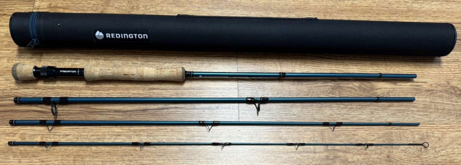 Redington Predator 1090-4 Fly Rod – 9’0″  10wt, 4pc with Case