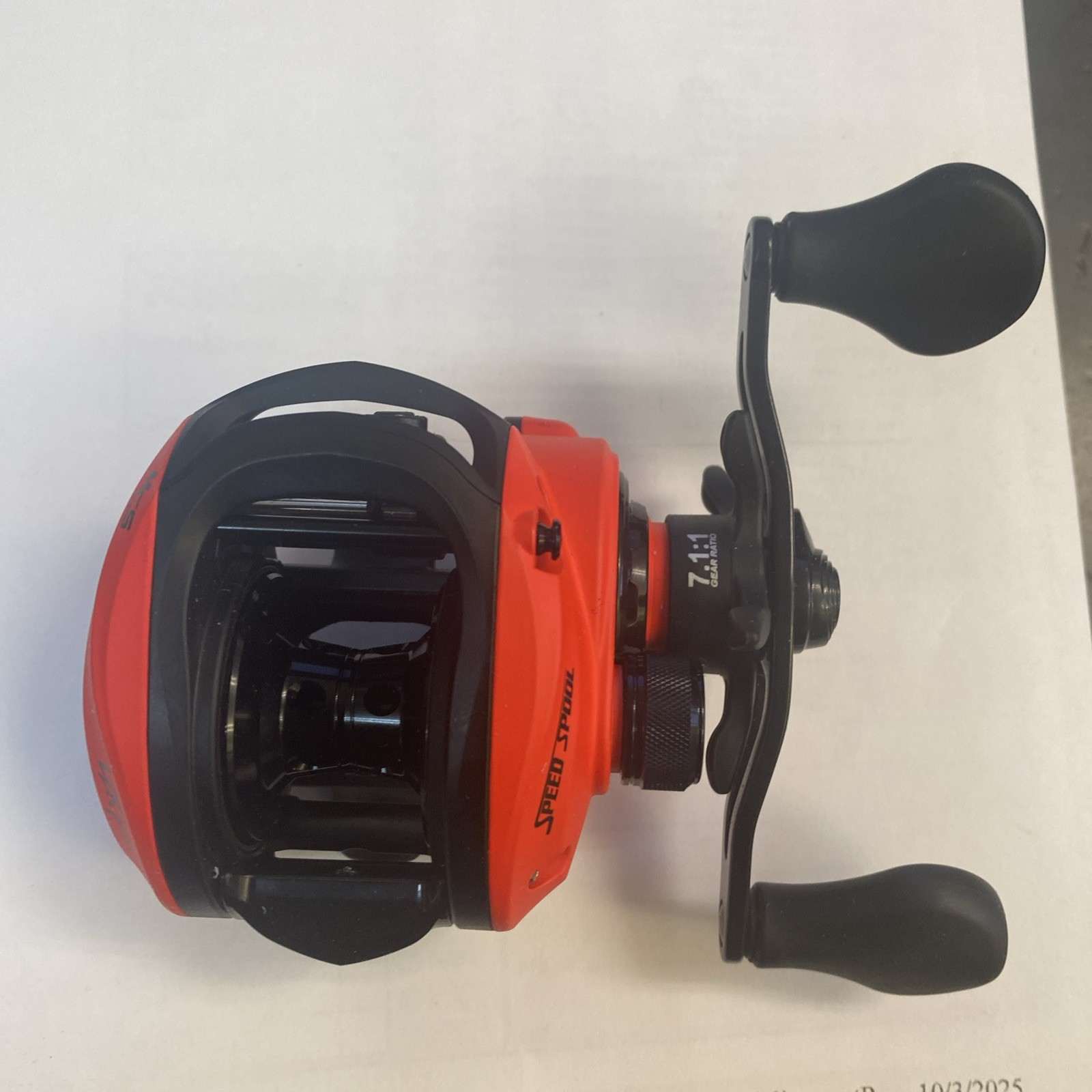 LEW’S LZR PRO SPEED SPOOL LZRP1SH 7.1:1 RIGHT HAND BAITCAST REEL NO BOX