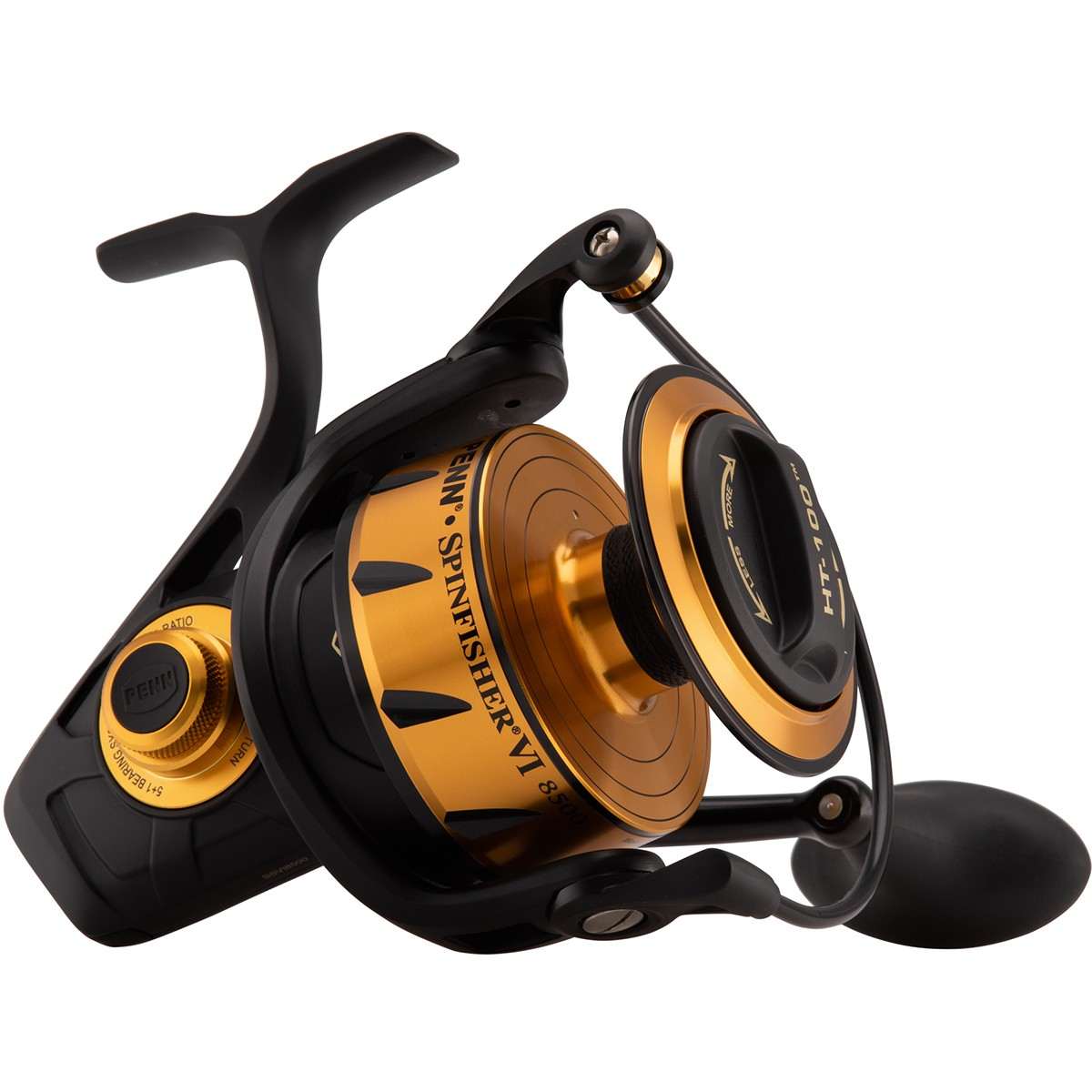 Penn Spinfisher VI Spinning Fishing Reel – Gear Ratio: 4.7:1 – Reel Size: 8500