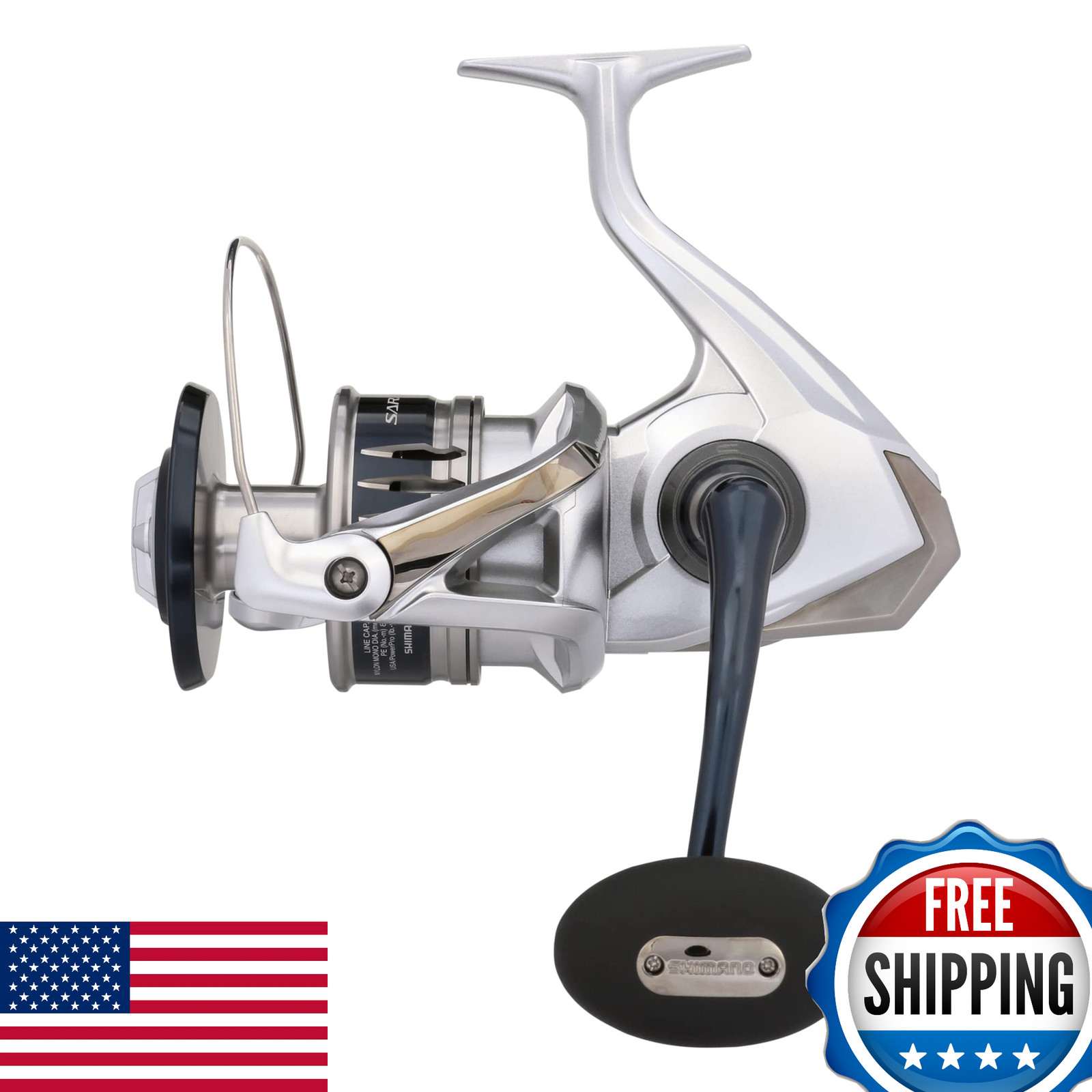 SARAGOSA SW A Spinning Fishing Reel – Durable Saltwater – Smooth Drag