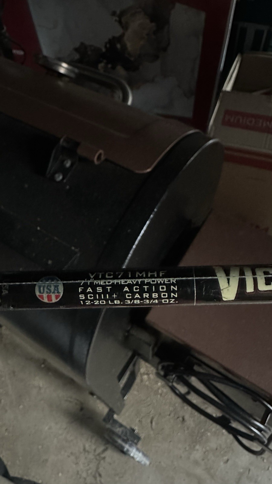 St. Croix Rods Victory Casting Rod, VTC 7’1″ Medium-heavy/Fast 1 Pc.