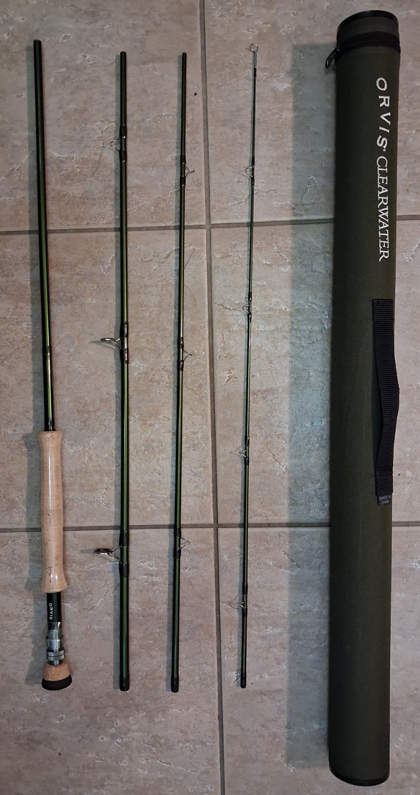 Orvis NEW Clearwater 12wt 9’0″ Fly Rod with cordura case