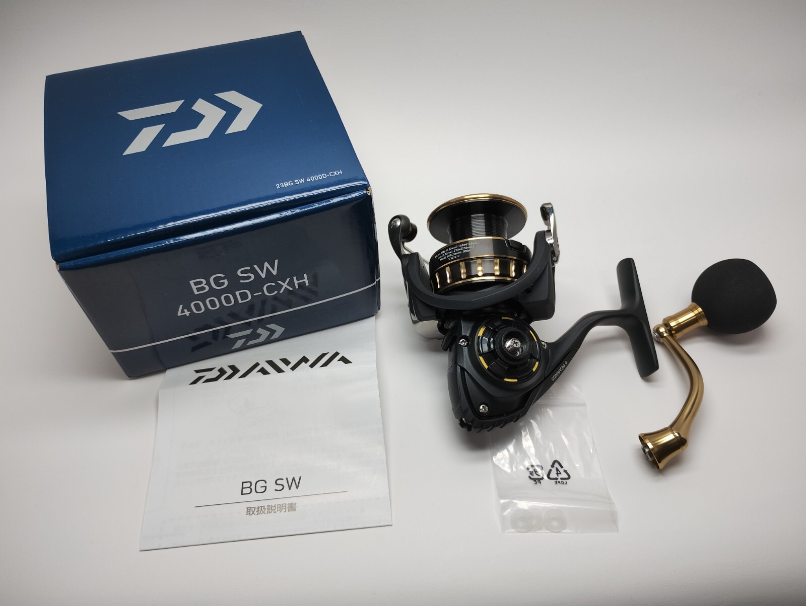 Daiwa 23 BG SW 4000D-CXH Spinning reel (2023 Model) black gold F/S new