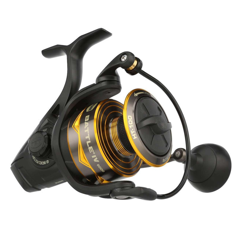 Penn Battle IV BTLIV6000 Saltwater Spinning Fishing Reel #1621733