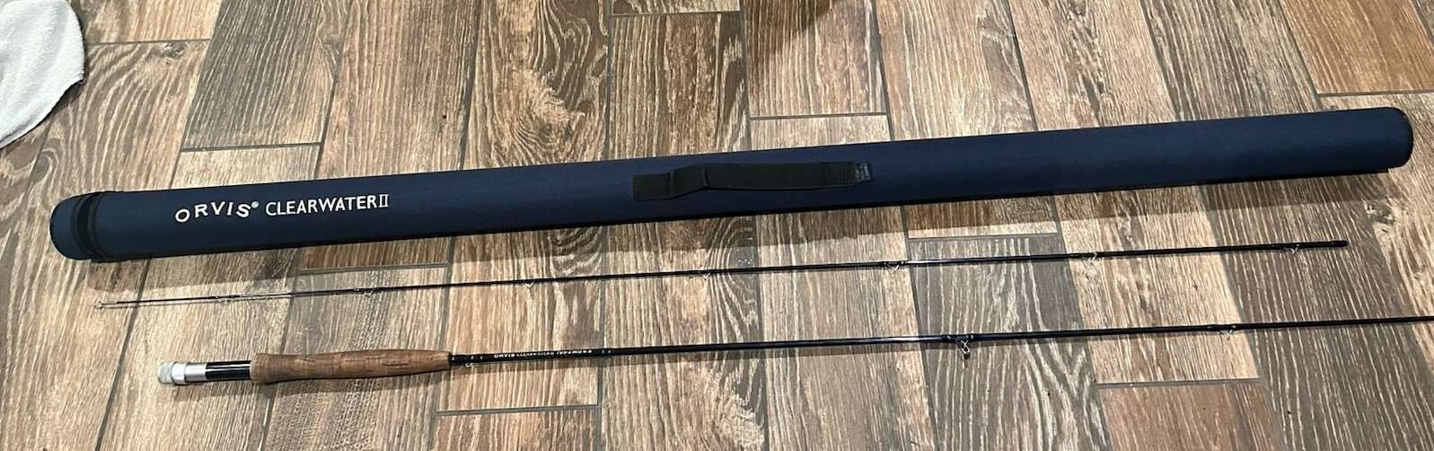 ORVIS CLEARWATER II CLASSIC 7’9” 5wt MID FLEX 6.5 2 5/8 oz FLY ROD EXCELLENT