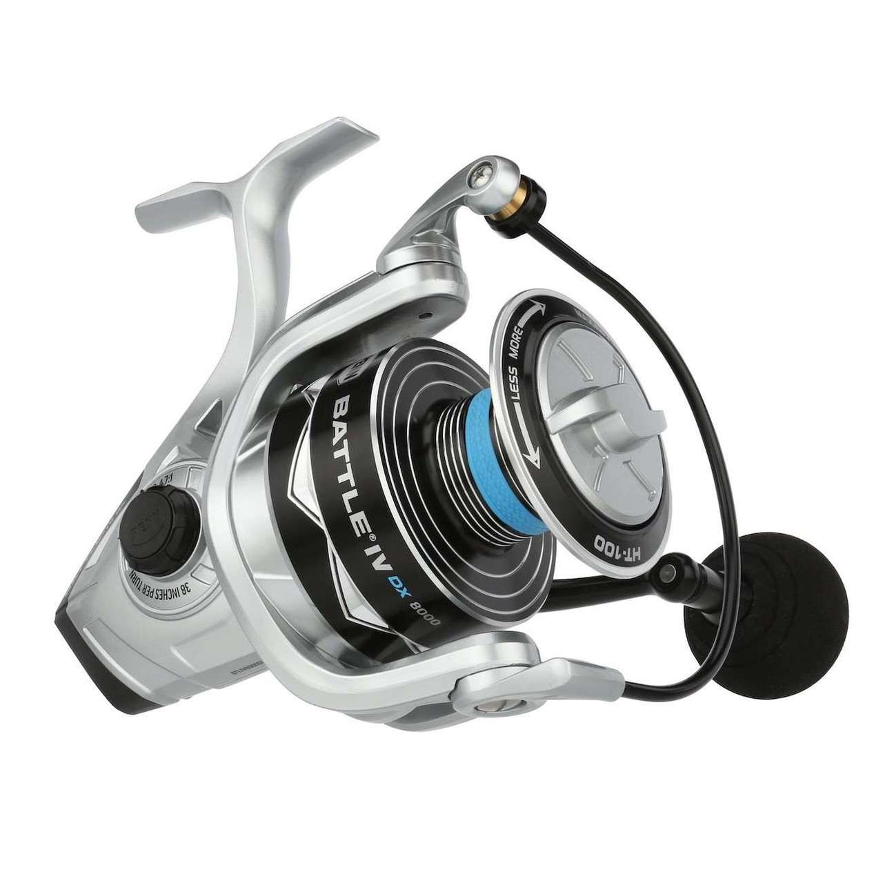 PENN Battle IV 8000 DX BTLIV8000DX Saltwater Spinning Fishing Reel #1621743