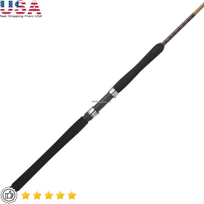 Ugly Stik 66in Tiger Elite Jigging Spinning Rod Heavy Power 50-100lb Line New