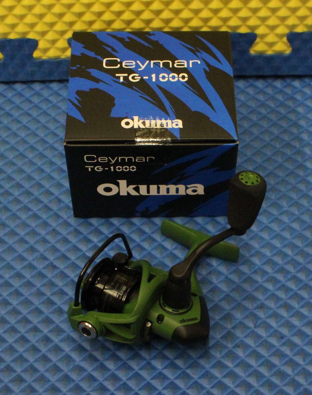 Okuma Ceymar Kelly Green Color Limited Edition Spinning Reel TG-1000