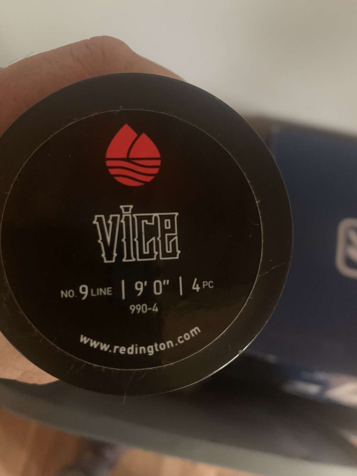 Redington Vice 990-4 Fly Rod – 9′ – 9wt – 4pc With Tube- New