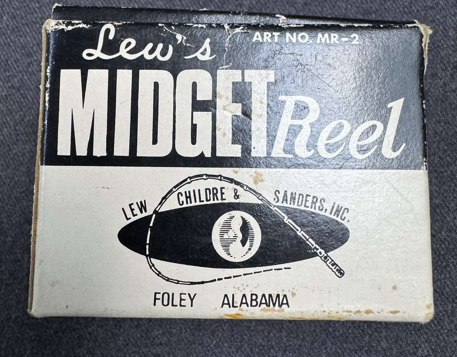 Lew’s Midget Reel MR-2, Brand New, Made In Japan, In Original Box, Lew Childre