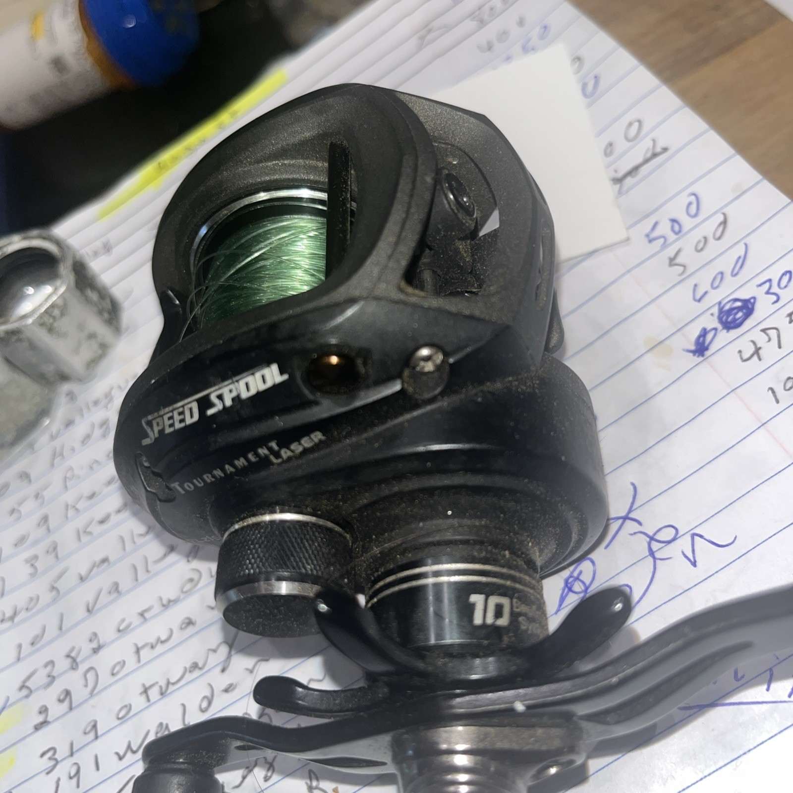 lews speed spool Tlz1sh  10 Bearings Baitcast Reel