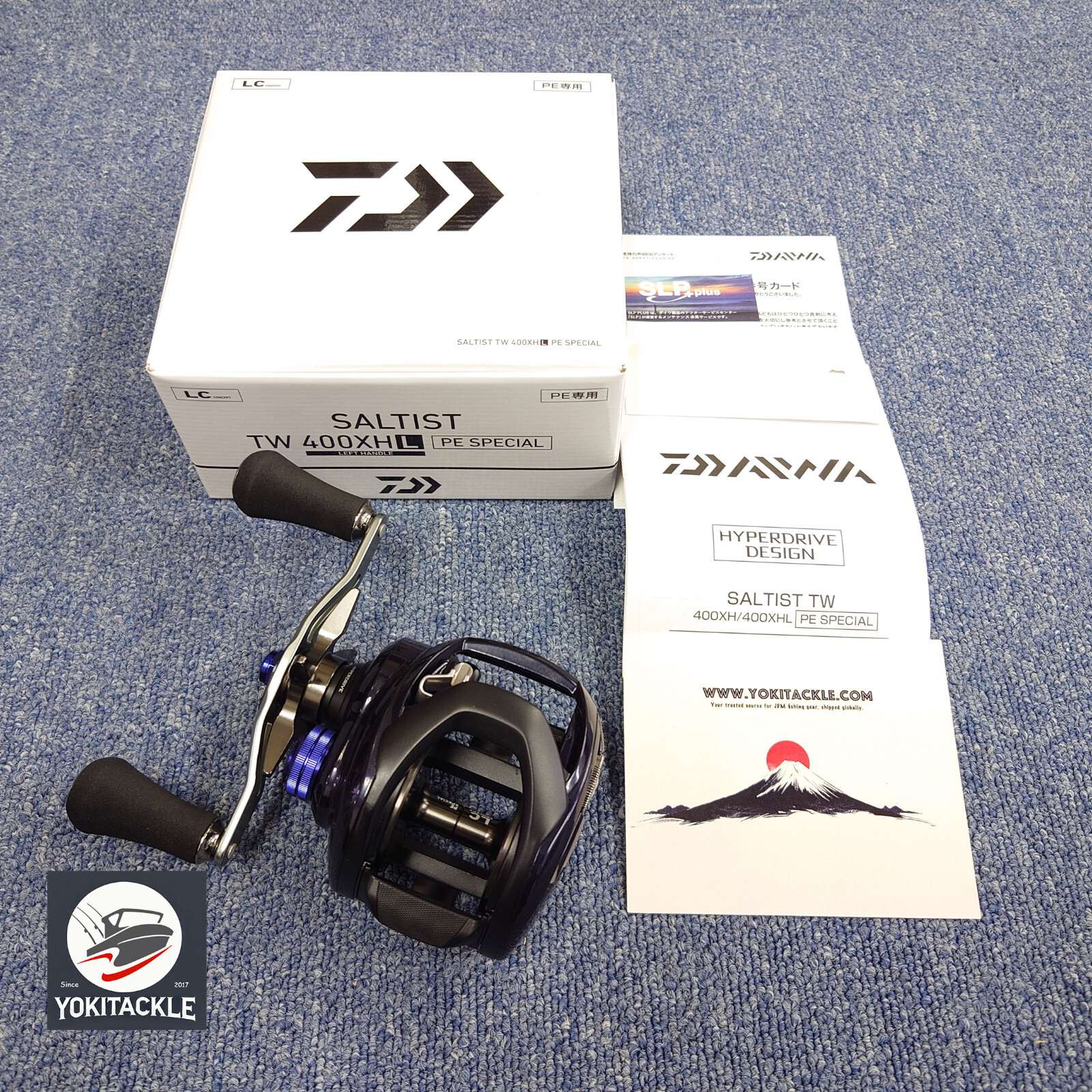 Daiwa 23 SALTIST SV TW 400XHL PE SPECIAL Baitcasting Reel Shipping from JAPAN