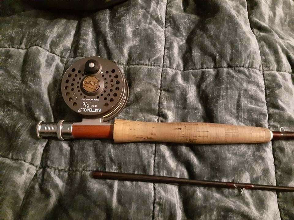 Orvis clearwater classic mid flex 6.0 length 9ft wt 3oz 6wt line