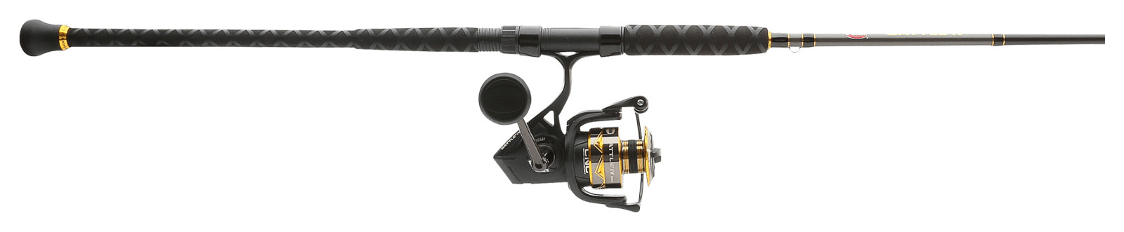 Penn BTLIV5000802MH Battle IV 2-Piece Spinning Combo, 8′ Medium Heavy