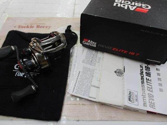 Abu Revo Elite IB7 (chrome body) Cond/B