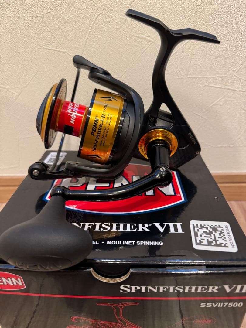 Penn Spinfisher VII 7500 Saltwater Spinning Reel NIB, 15kg Drag, 4.7:1 Gear