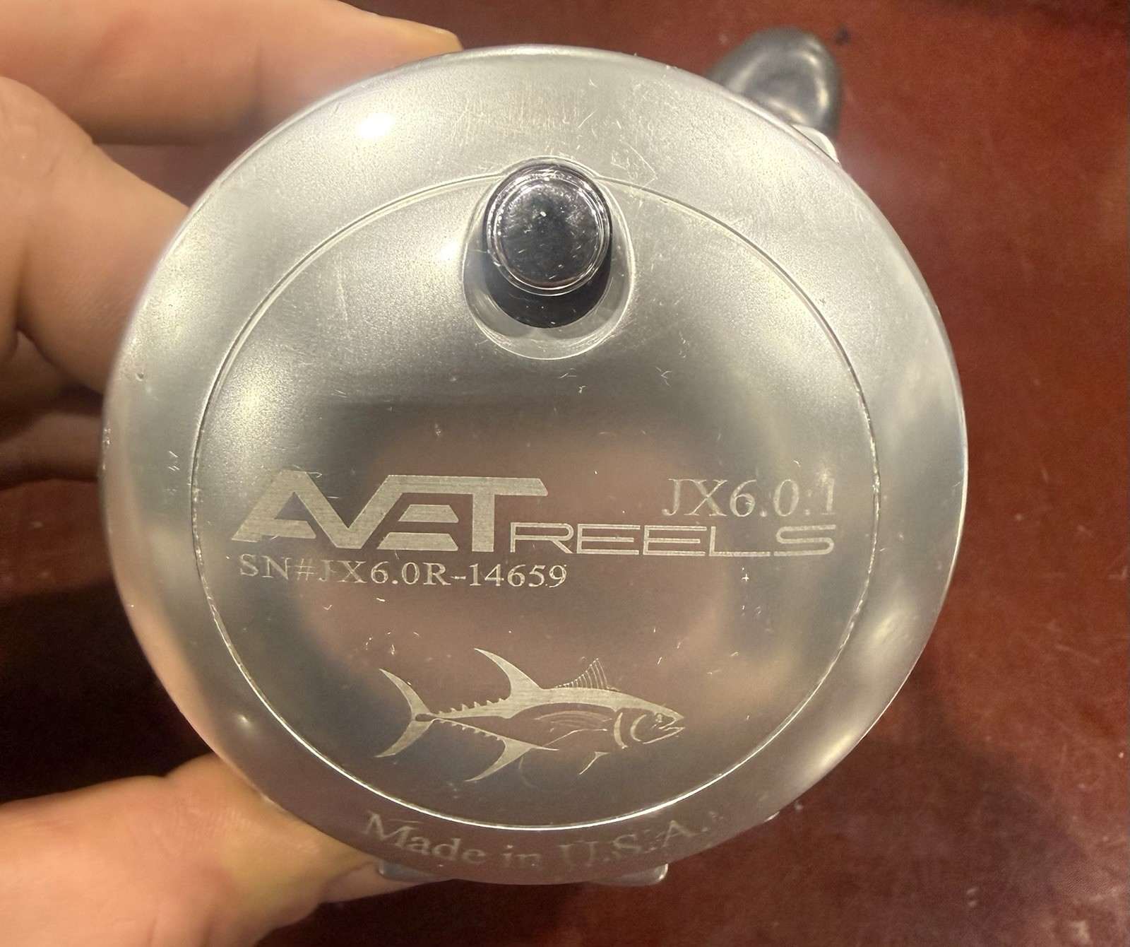 Avet LX 6.0:1 Lever Drag Fishing Reel Aluminum, Silver, Right-Hand