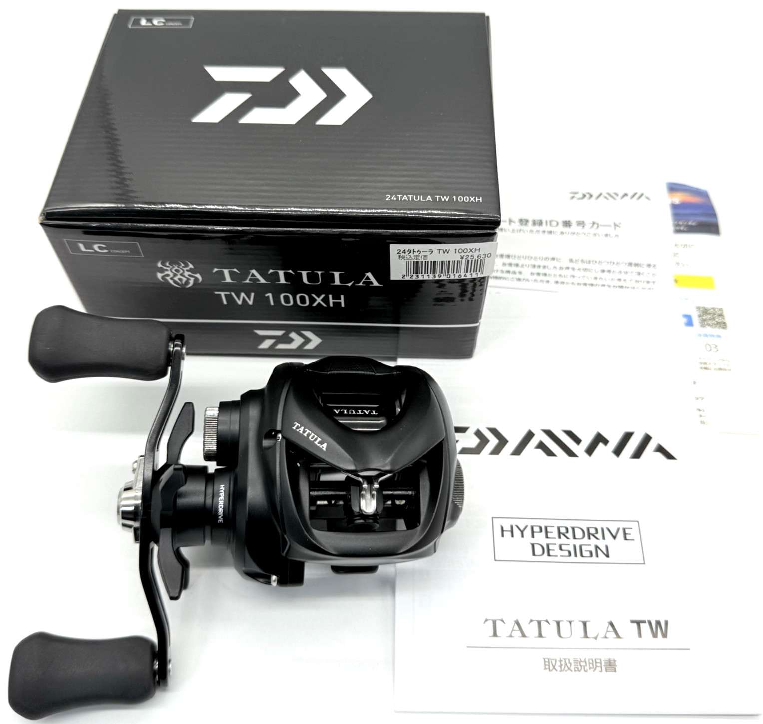 Daiwa 24 TATULA TW 100XH Right Handed Baitcasting Reel w/Box Ship From JP “MINT”