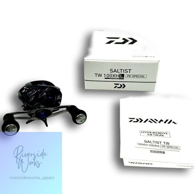DAIWA 23 Saltist TW 100XHL PE Special Reel Used Fishing Gear JP