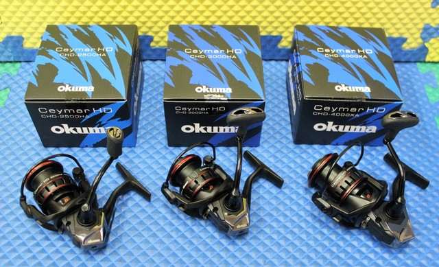 Okuma Ceymar HD High Speed Spinning Reels CHD-HA CHOOSE YOUR  MODEL !