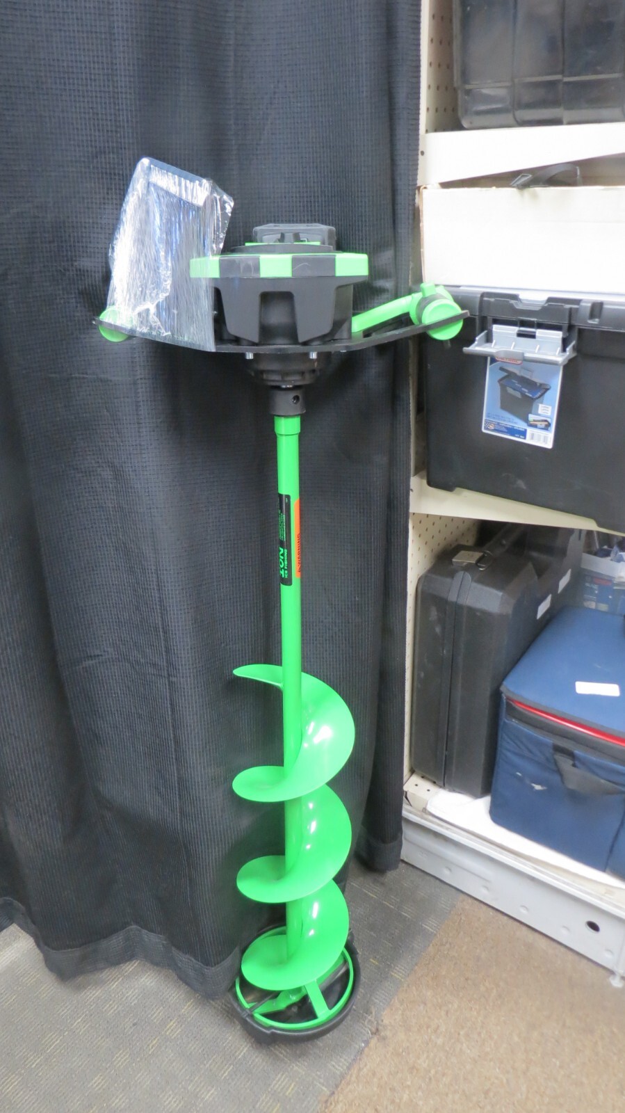 ION ALPHA BATTERY POWER 40V 4.0 AH ICE AUGER 8″ WITH BATTERY AND CHARGER