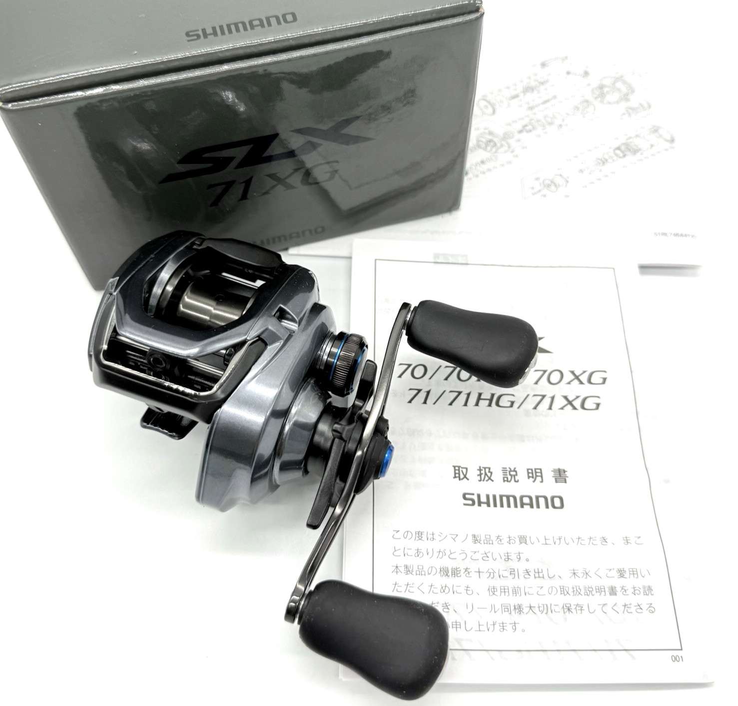 Shimano 24 SLX 71XG Left Handed Baitcasting Reel w/Box Ship From JPN “Near Mint”
