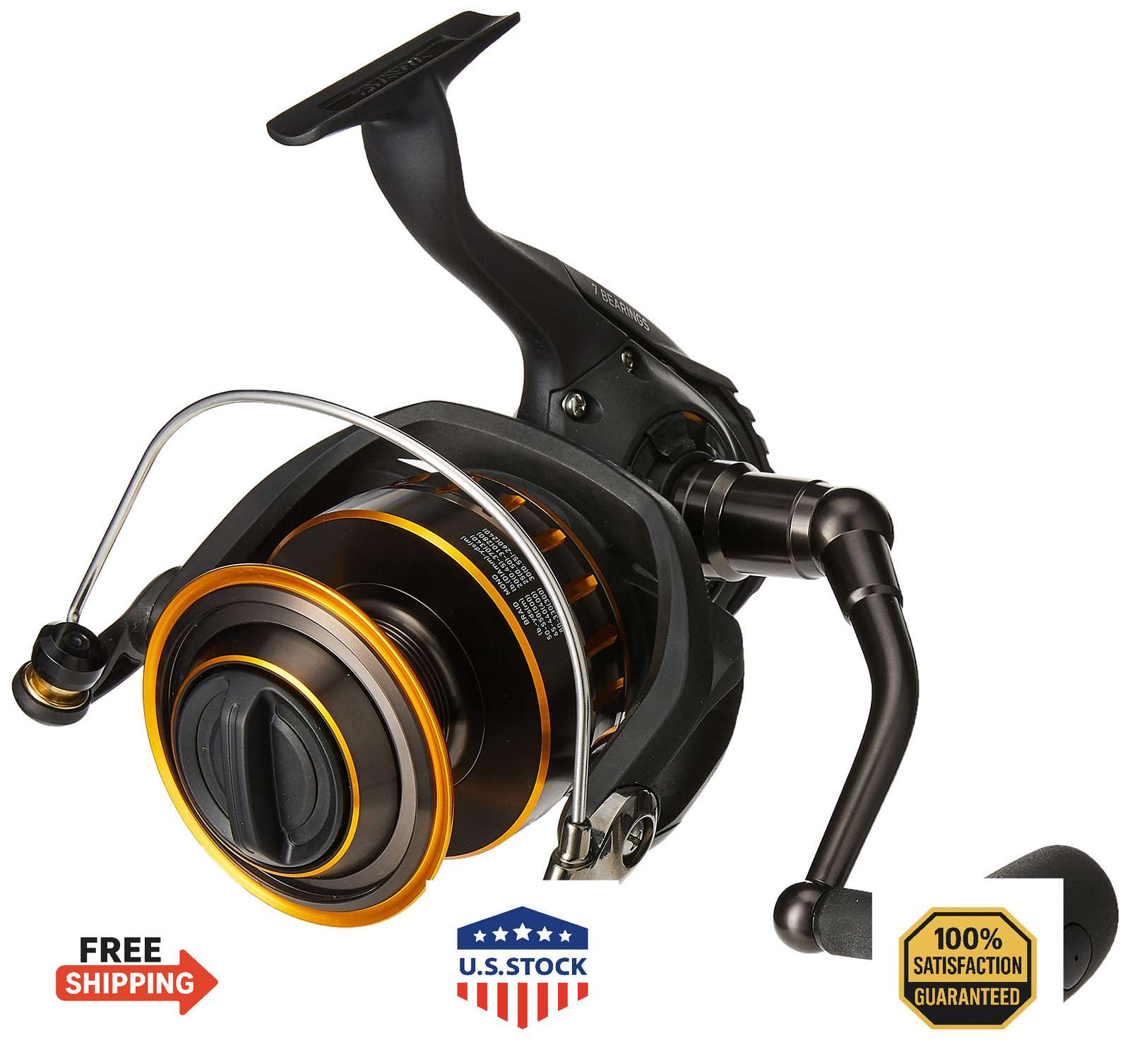 Daiwa BG6500 BG Saltwater Spinning Reel – Durable & Powerful Fishing