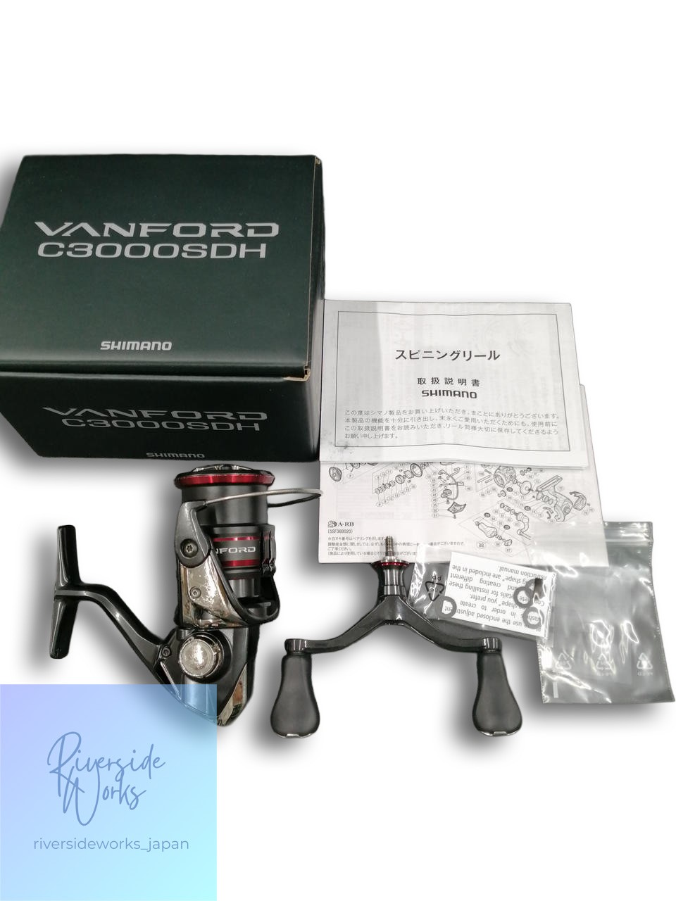 SHIMANO VANFORD C3000SDH Spinning Reel Smooth Performance Fishing