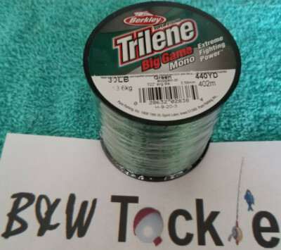 Berkley Trilene Big Game Monofilament Line 4 Color Choices 1/4 Pound FREE Ship