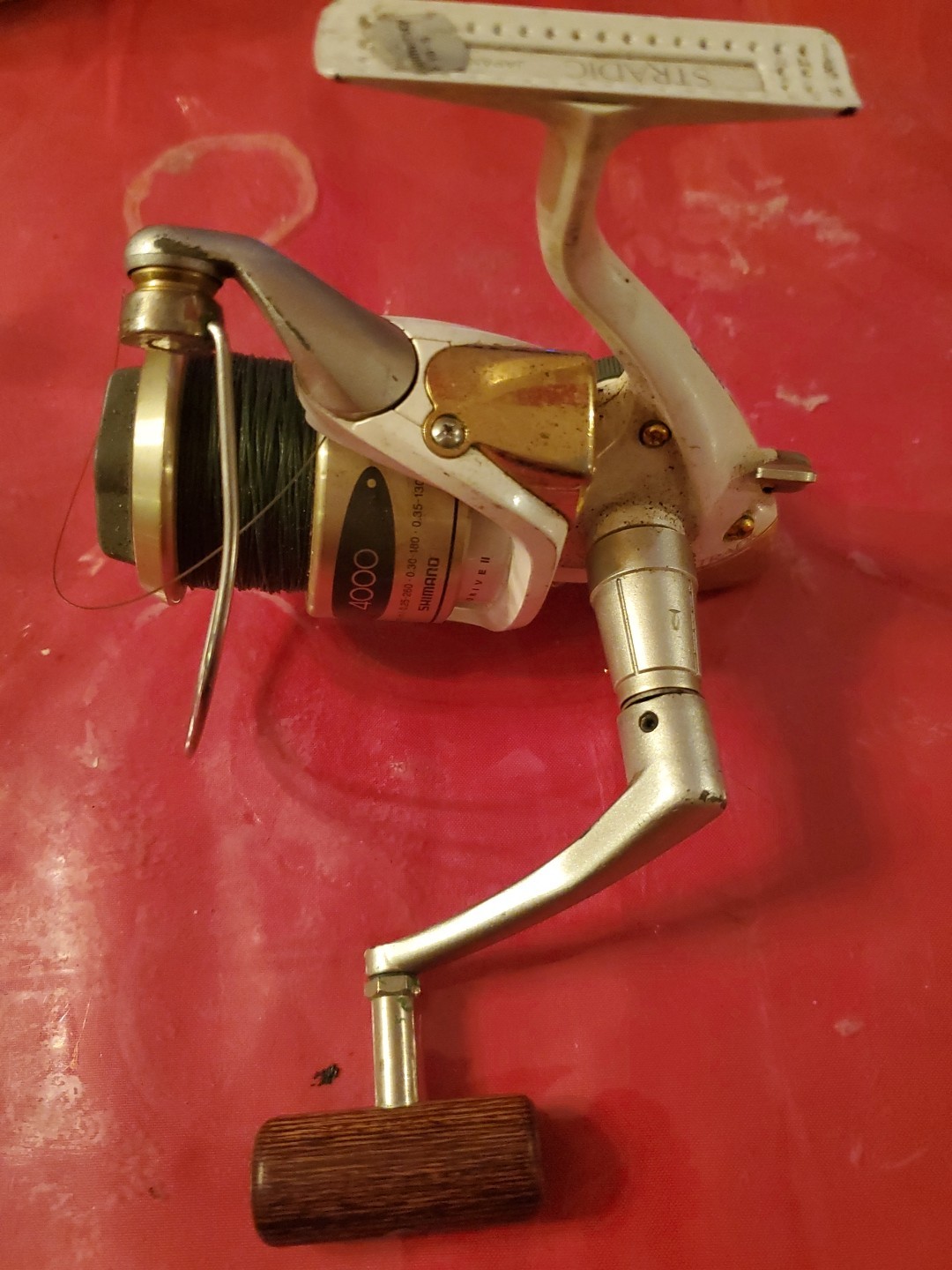 Shimano Stradic 4000FG Fishing Reel. Made in Japan.